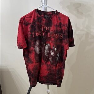 OTTO Red and Black Short Sleeve Tee